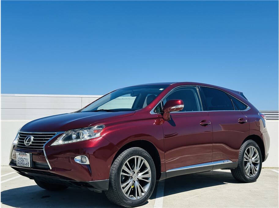 Dk. Red 2013 Lexus RX 450h Base 4dr SUV 1