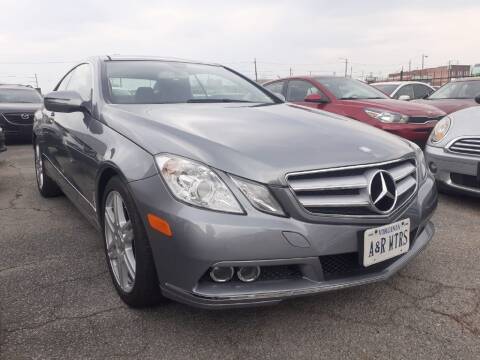 2010 Mercedes-Benz E-Class for sale at A&R MOTORS in Portsmouth VA