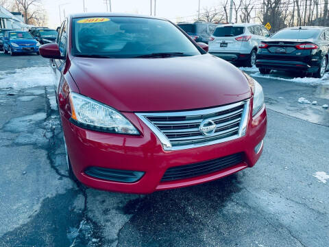 2014 Nissan Sentra for sale at SHEFFIELD MOTORS INC in Kenosha WI