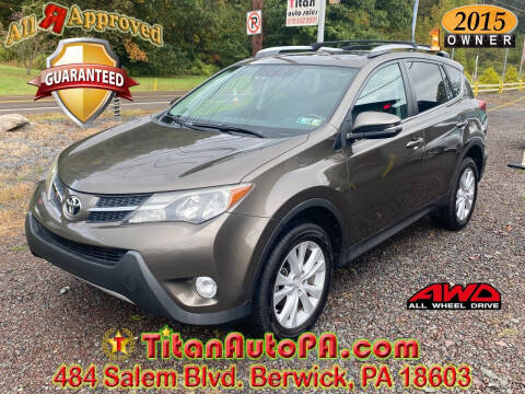 2015 Toyota RAV4 for sale at Titan Auto Sales in Berwick PA