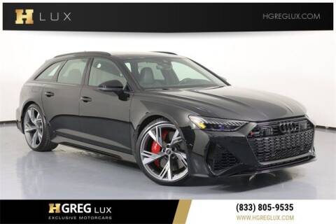 2021 Audi RS 6 Avant for sale at HGREG LUX EXCLUSIVE MOTORCARS in Pompano Beach FL