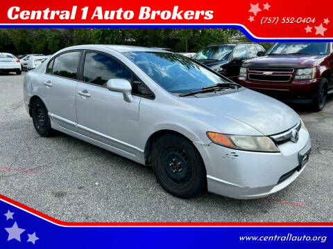 2006 Honda Civic for sale at Central 1 Auto Brokers in Virginia Beach VA