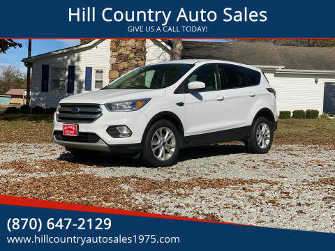2017 Ford Escape for sale at Hill Country Auto Sales in Maynard AR
