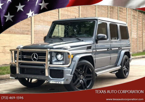 Mercedes Benz G Class For Sale In Houston Tx Texas Auto Corporation