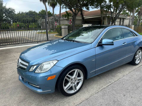 2012 Mercedes-Benz E-Class for sale at Sofka Motors LLC in Pompano Beach FL