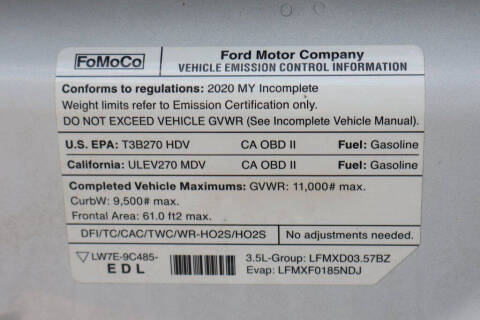 2020 Ford Transit