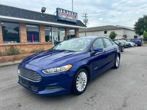 2013 Ford Fusion Hybrid for sale at VENTURE MOTOR SPORTS in Chesapeake VA