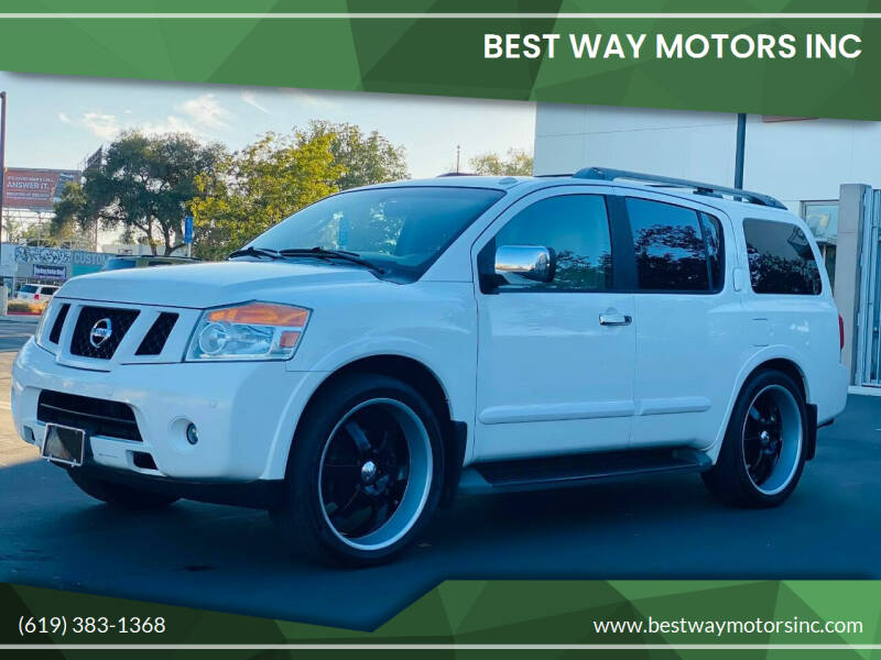 2008 Nissan Armada for sale at BEST WAY MOTORS INC in San Diego CA