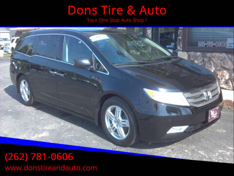 2012 Honda Odyssey for sale at Dons Tire & Auto in Butler WI