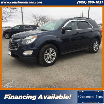 2017 Chevrolet Equinox for sale at CousineauCars.com in Appleton WI