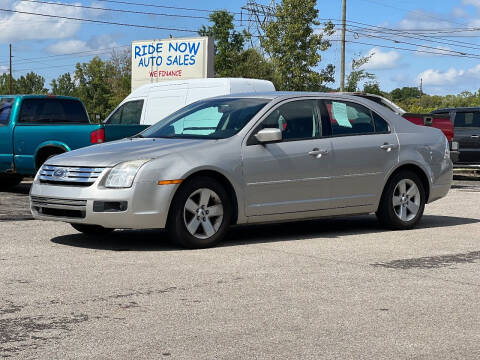 2008 Ford Fusion for sale at RIDE NOW AUTO SALES INC in Medina OH