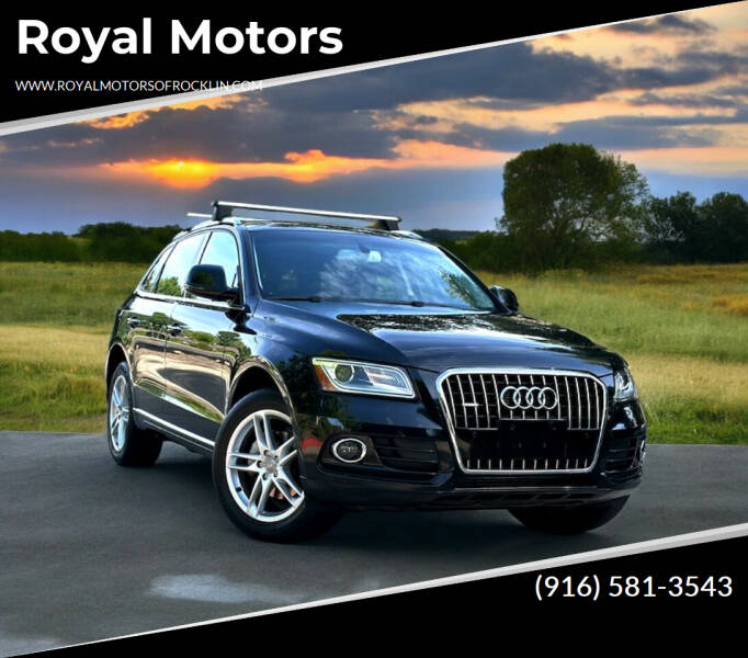 2016 Audi Q5 for sale at Royal Motors in Rocklin CA