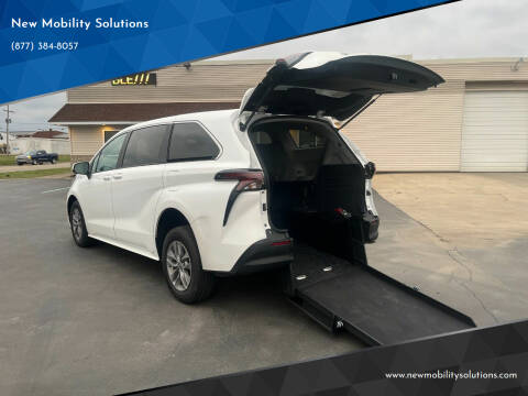2023 Toyota Sienna for sale at New Mobility Solutions in Jackson MI
