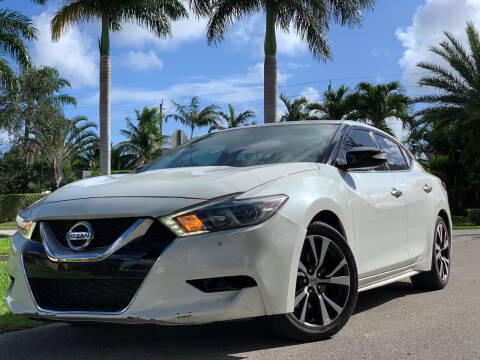 2017 Nissan Maxima for sale at HIGH PERFORMANCE MOTORS in Hollywood FL