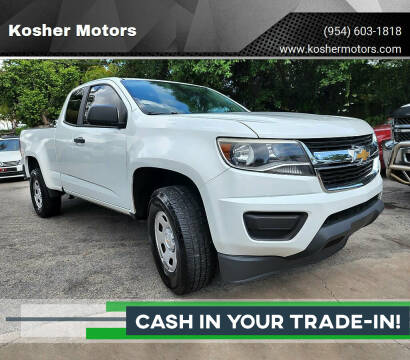 2015 Chevrolet Colorado for sale at Kosher Motors in Hollywood FL