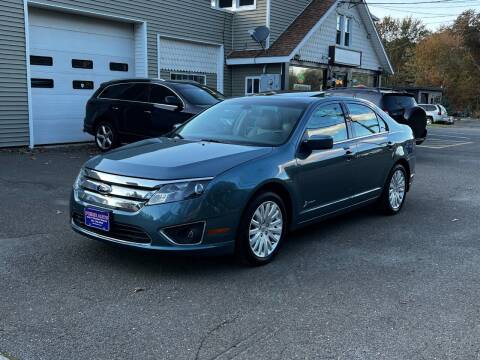 2012 Ford Fusion Hybrid for sale at Prime Auto LLC in Bethany CT