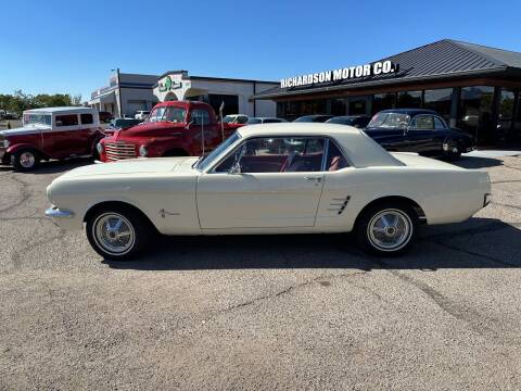 1966 Ford Mustang for sale at Richardson Motor Company in Sierra Vista AZ