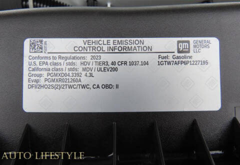 2023 GMC Savana 2500