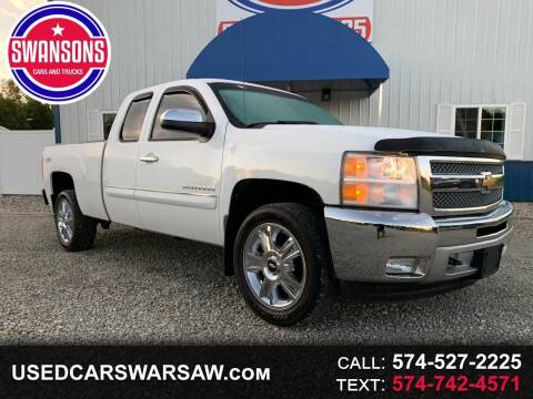 2012 Chevrolet Silverado 1500 for sale at Swanson's Cars and Trucks in Warsaw IN