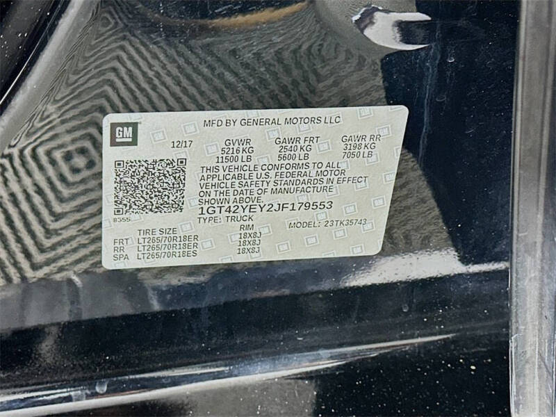 2018 GMC Sierra 3500HD