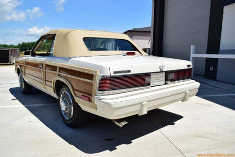 1986 Chrysler Le Baron Mark Cross Town and Country