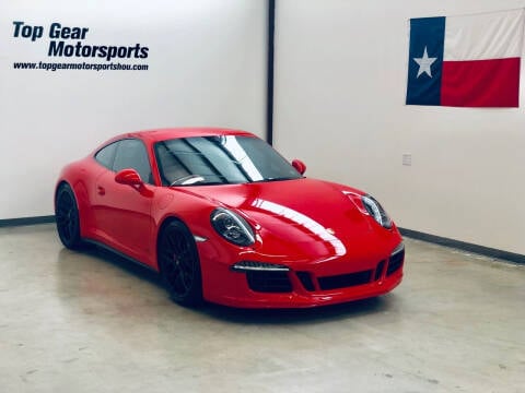 2016 Porsche 911 for sale at Top Gear Motorsports LLC in Houston TX