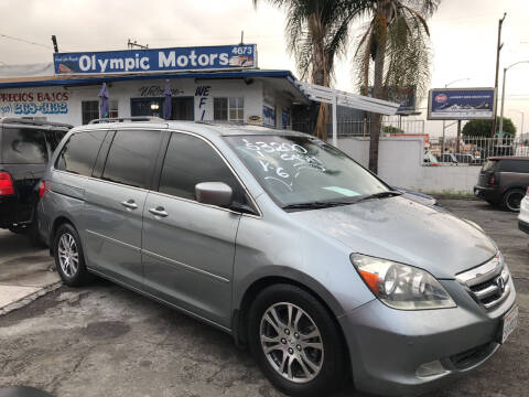 2006 Honda Odyssey for sale at Olympic Motors in Los Angeles CA