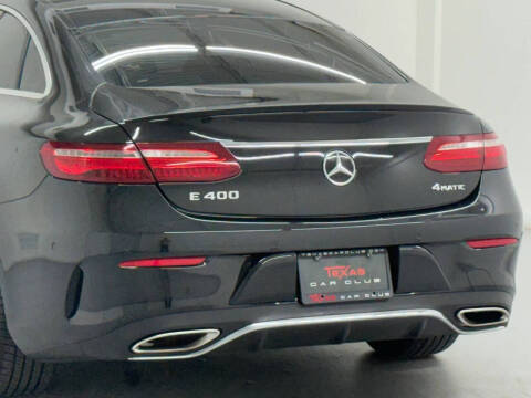 2018 Mercedes-Benz E-Class E 400 4MATIC