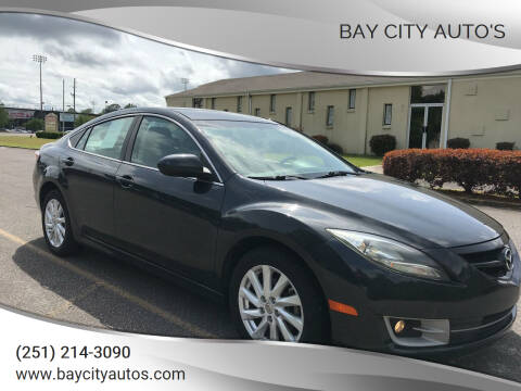 2012 Mazda MAZDA6 for sale at Bay City Auto's in Mobile AL