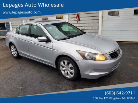 2009 Honda Accord for sale at Lepages Auto Wholesale in Kingston NH