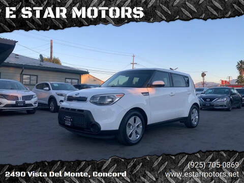 2016 Kia Soul for sale at E STAR MOTORS in Concord CA