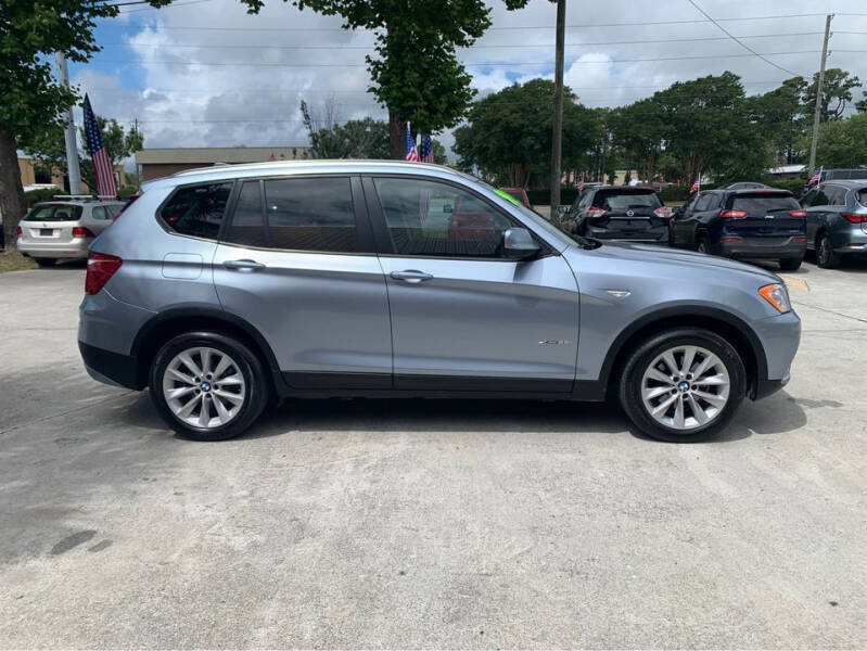 Used 2013 BMW X3 xDrive28i with VIN 5UXWX9C55D0A30992 for sale in Wilmington, NC