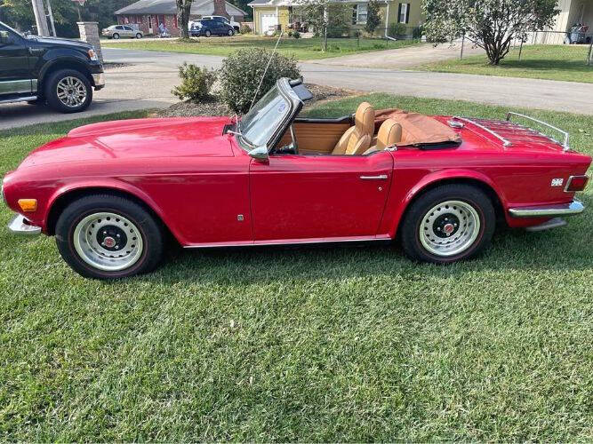 1972 Triumph TR6 for sale at Classic Car Deals in Cadillac MI