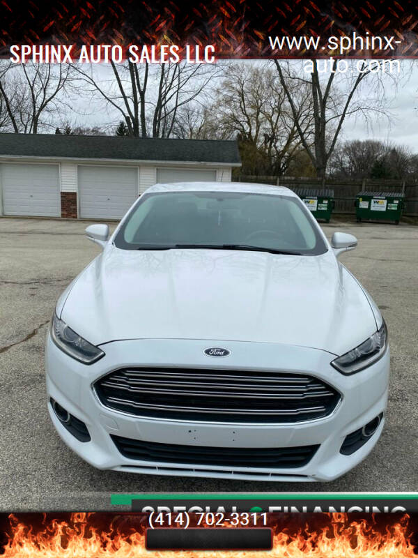 2014 Ford Fusion for sale at Sphinx Auto Sales LLC in Milwaukee WI