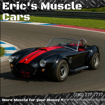 1966 Shelby Cobra for sale at Eric's Muscle Cars in Clarksburg MD