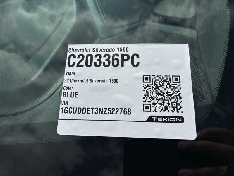2022 Chevrolet Silverado 1500