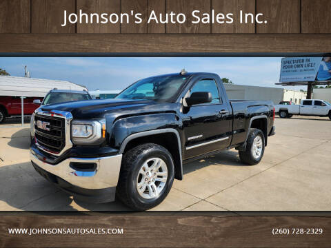 2016 GMC Sierra 1500 for sale at Johnson's Auto Sales Inc. in Decatur IN