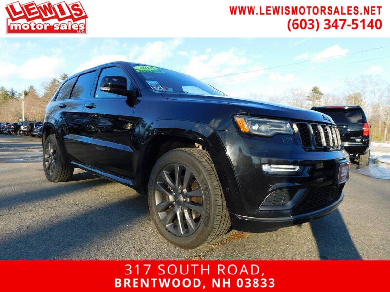 2018 Jeep Grand Cherokee High Altitude