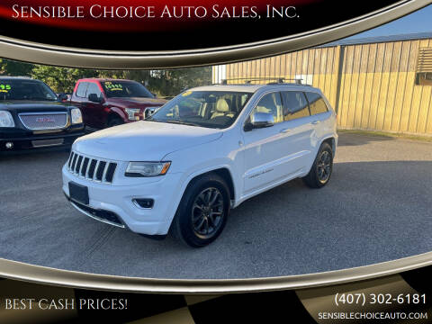 2015 Jeep Grand Cherokee for sale at Sensible Choice Auto Sales, Inc. in Longwood FL