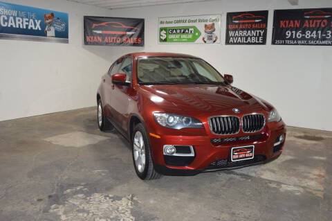 2013 BMW X6 for sale at Kian Auto Sales in Sacramento CA