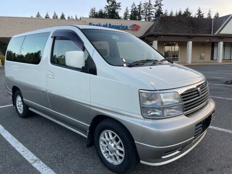 1997 Nissan Elgrand for sale at JDM Car & Motorcycle LLC - Sequim in Sequim WA