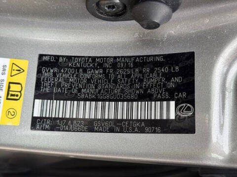 2016 Lexus ES 350