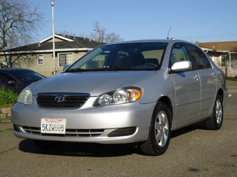 2005 Toyota Corolla for sale at Moon Auto Sales in Sacramento CA