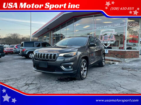 2019 Jeep Cherokee for sale at USA Motor Sport inc in Marlborough MA