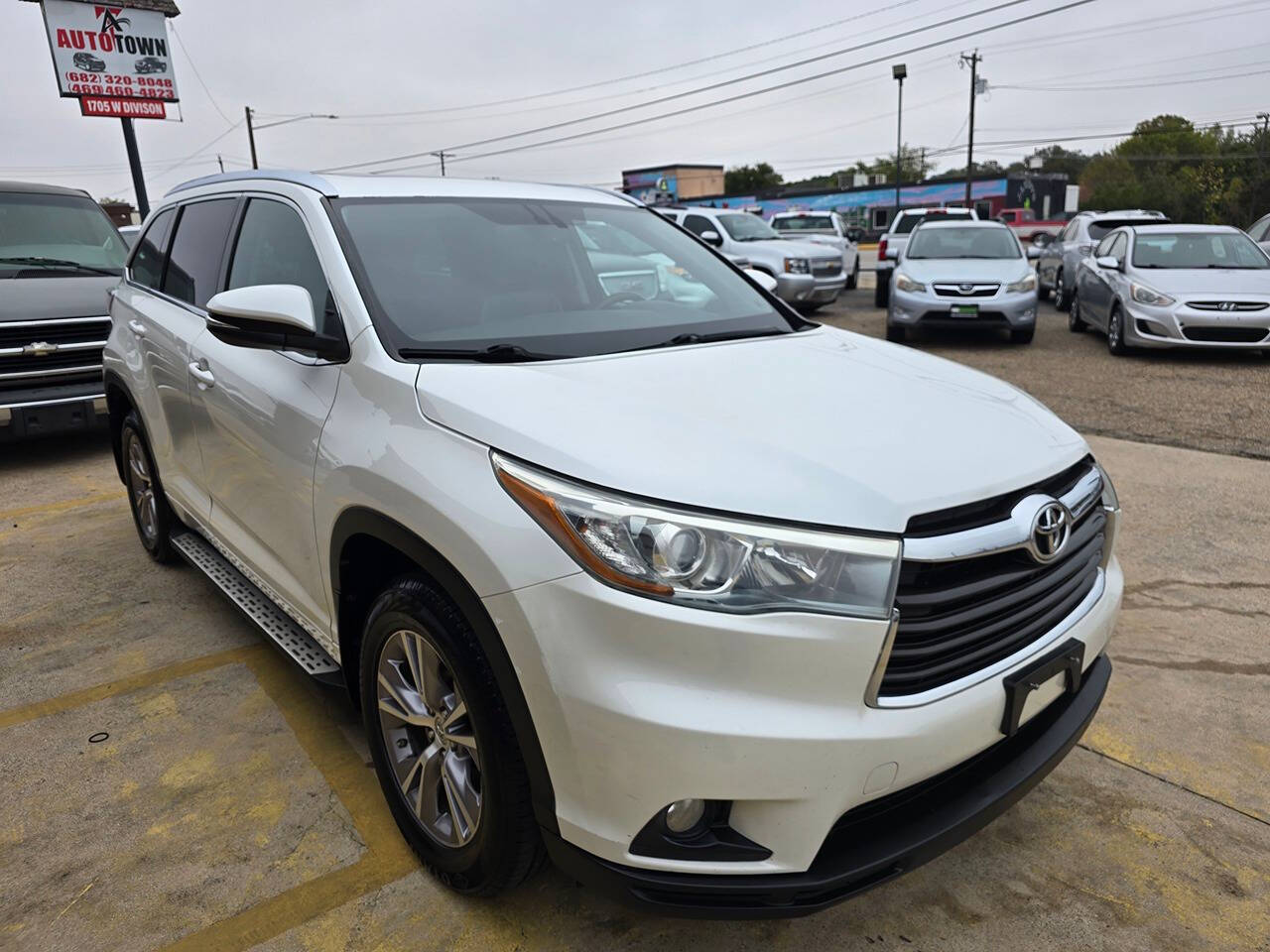 2015 Toyota Highlander for sale at Mac Motors in Arlington, TX