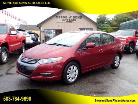 2010 Honda Insight for sale at Steve & Sons Auto Sales in Happy Valley OR