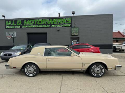 1985 Buick Riviera for sale at MLD Motorwerks Pre-Owned Auto Sales - MLD Motorwerks, LLC in Eastpointe MI