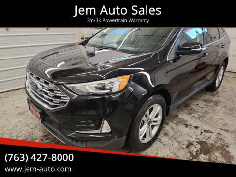 2020 Ford Edge for sale at Jem Auto Sales in Anoka MN