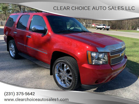 2012 Chevrolet Tahoe for sale at Clear Choice Auto Sales LLC in Twin Lake MI