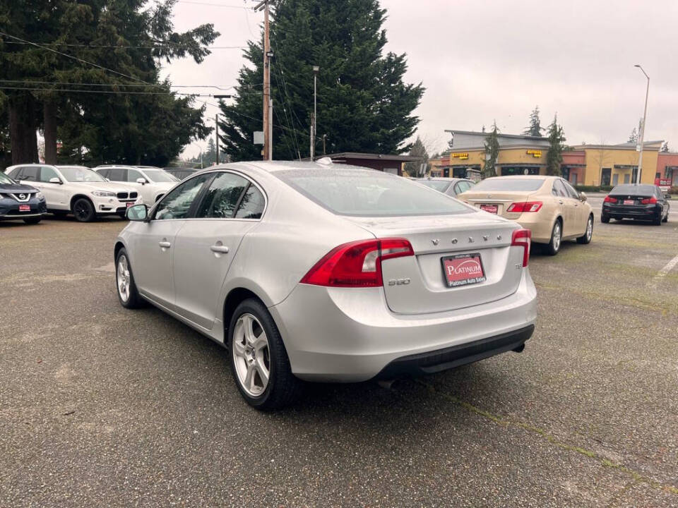 2012 Volvo S60 for sale at PLATINUM AUTO SALES INC in Lacey, WA